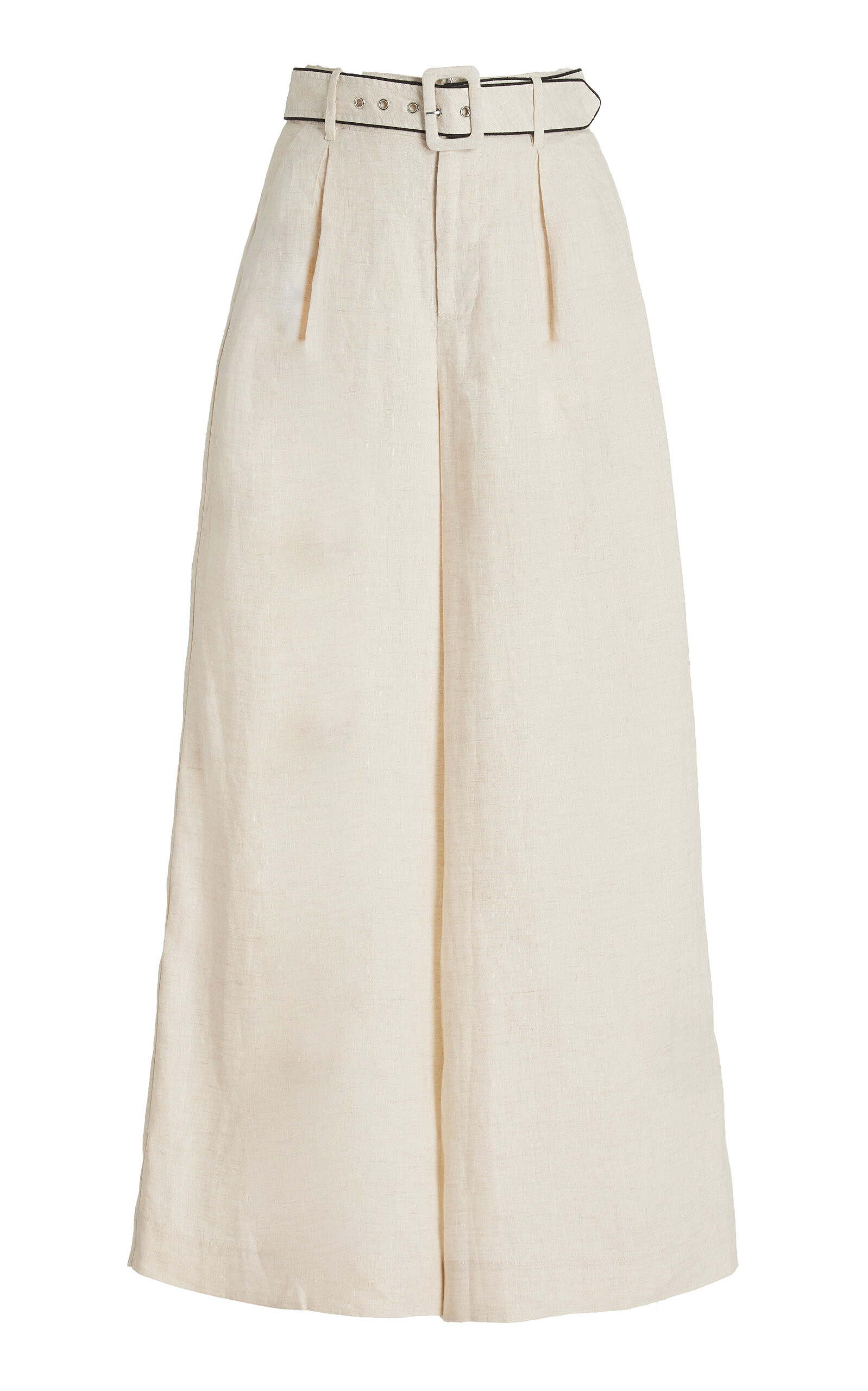 Eris Pleated Linen Wide-Leg Pants | Moda Operandi (Global)