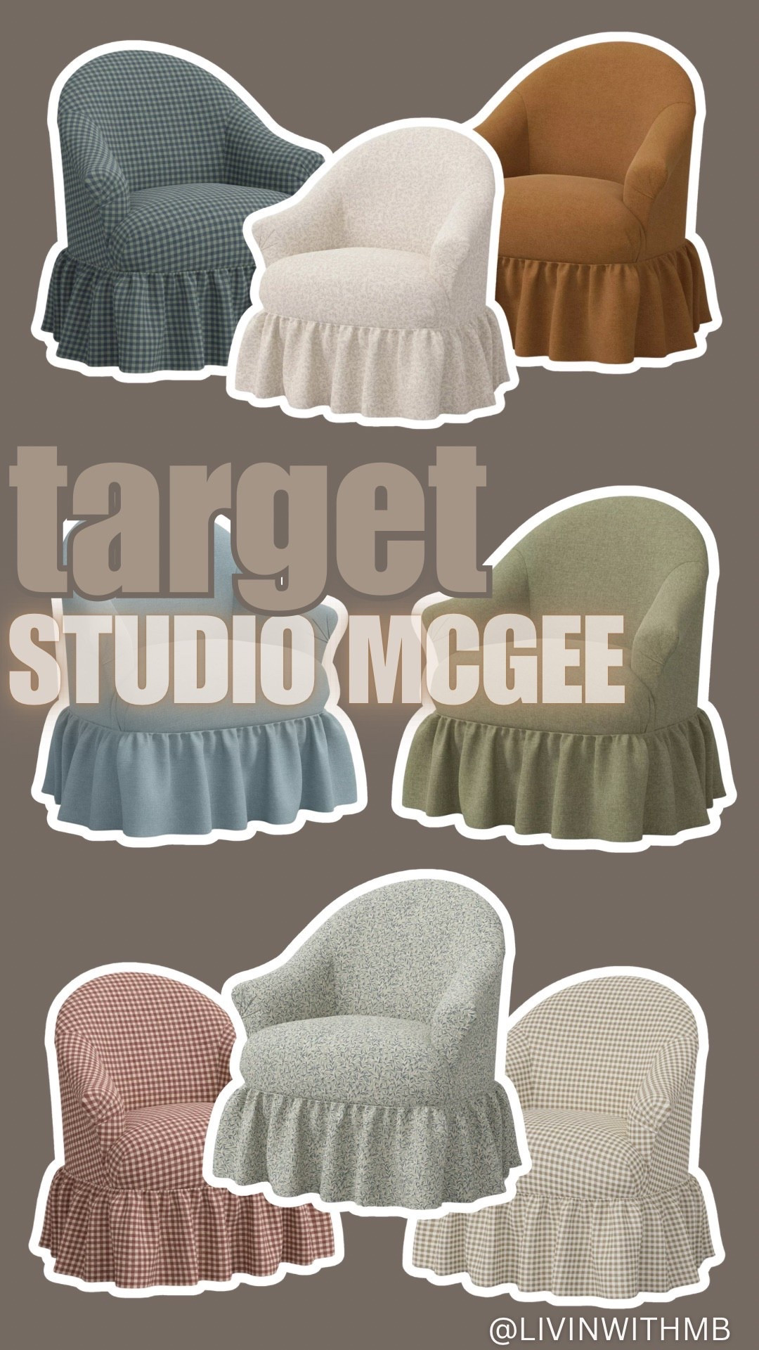 NEW STUDIO MCGEE SWIVEL ACCENT CHAIR WITH RUFFLES😍😍😍😍

#LTKSeasonal #LTKHome