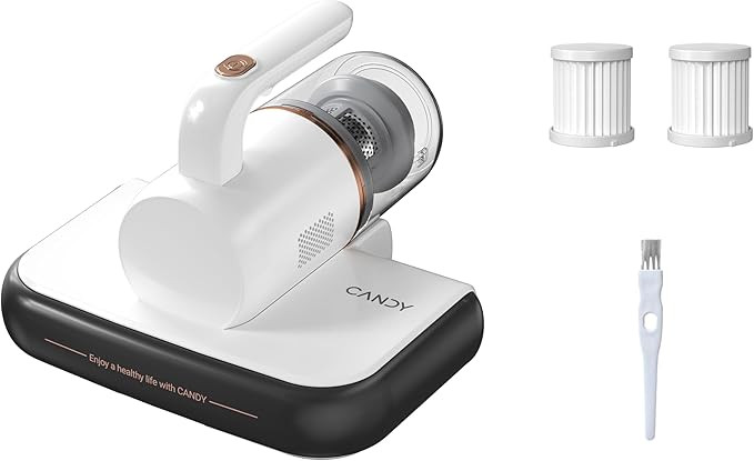 Candy Mattress Vacuum Cleaner UV Sanitizing with HEPA Filter,350W Anti-Allergen for Bed,Carpet,Co... | Amazon (US)