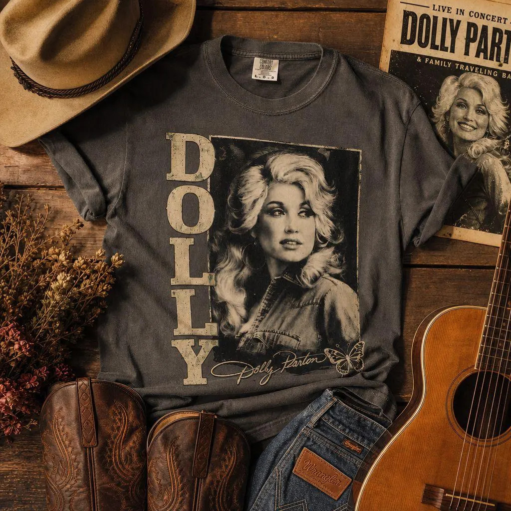Vintage country graphic t-shirt, unisex soft cotton tee, retro music style | Etsy (Global)