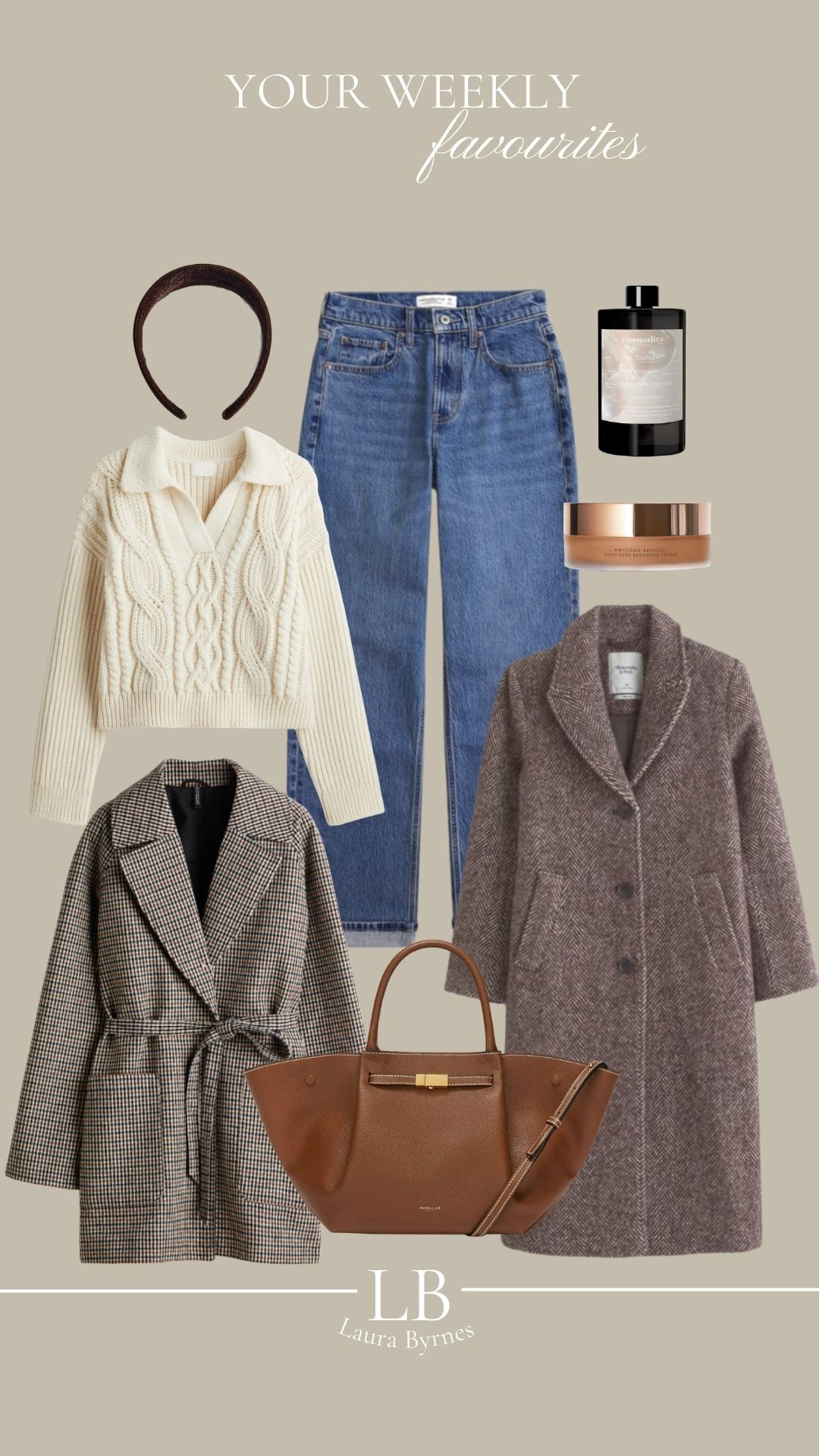 Your most loved this week 💕

Winter Fashion, Winter Style, Winter Outfit, Wool Coat, Abercrombie, Knitwear, Blazer, Beauty, Hairband, Demellier Bag 

#LTKwinter #LTKuk #LTKeurope