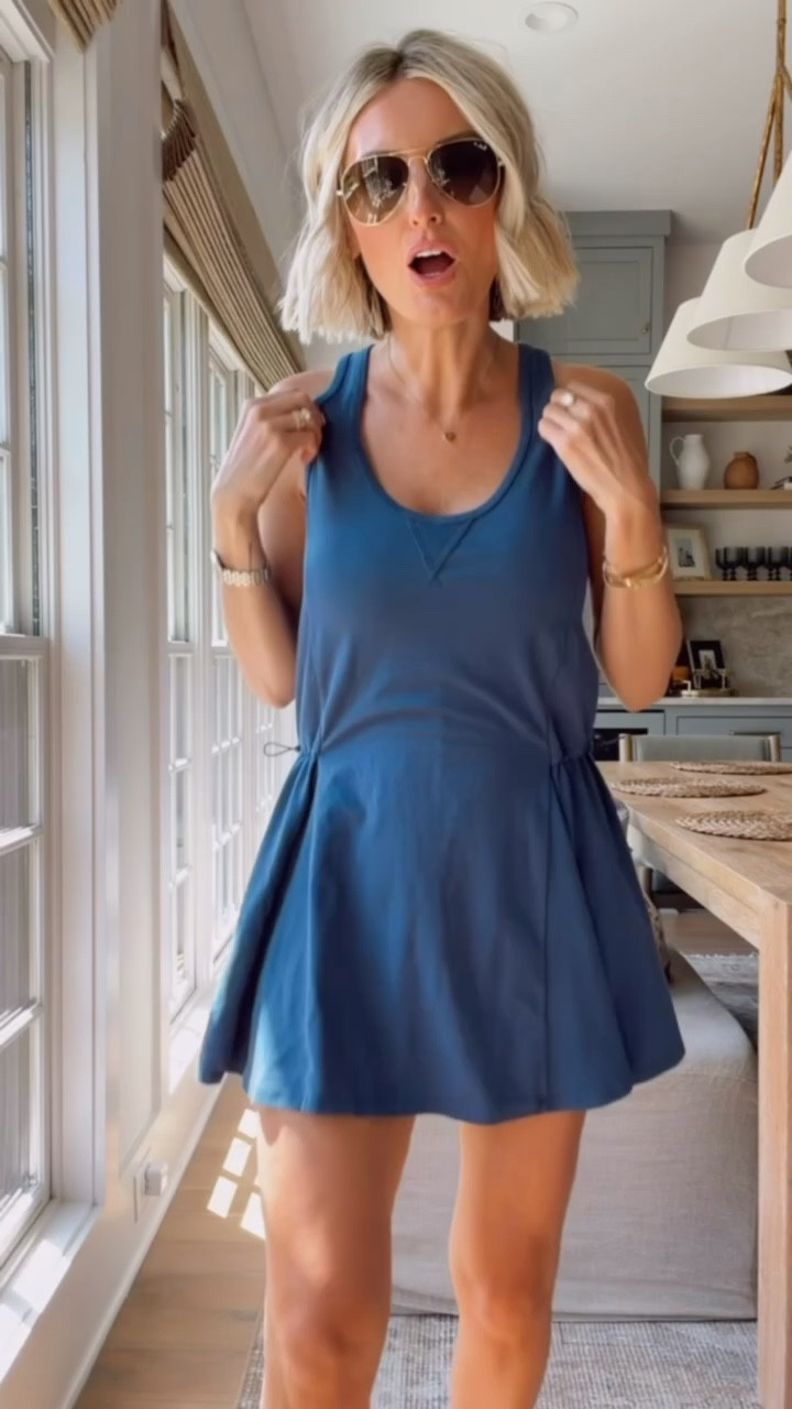 Love this easy throw & go active dress! The cinched detail is so nice! Wearing S.

Loverly Grey, Target find, Target fashion, activewear, athleisure, active dress, athletic dress 

#LTKSeasonal #LTKootd #LTKActive