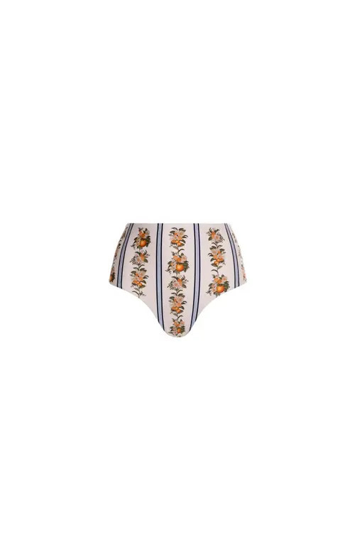 Agua by Agua Bendita Magenta Valle Bikini Bottom in Multicolor at Nordstrom, Size Small | Nordstrom