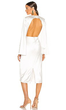 ELLIATT X REVOLVE Emory Midi Dress in Ivory from Revolve.com | Revolve Clothing (Global)