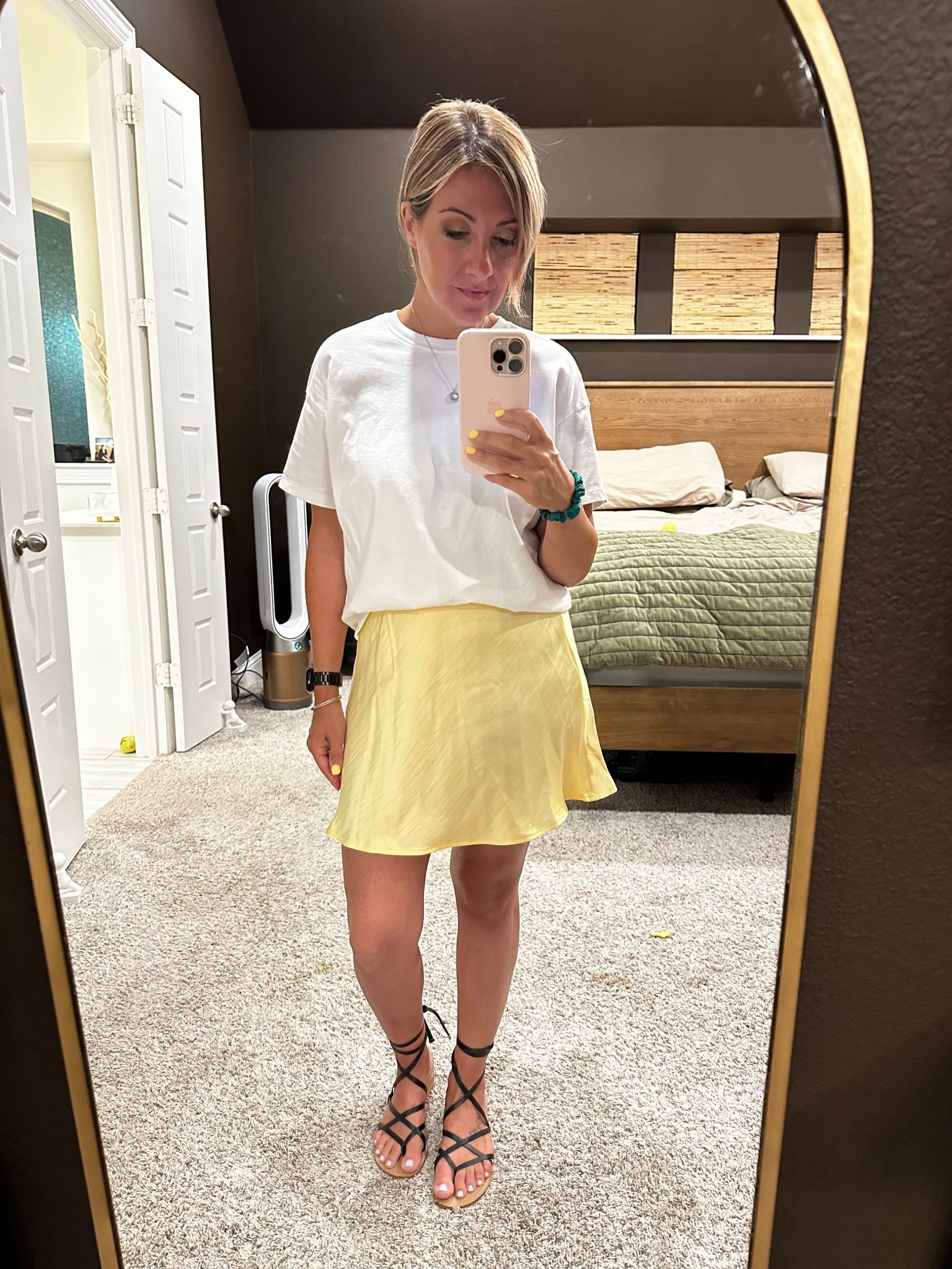 $18 for this adorable skirt!! True to size and soooo comfortable! 

#LTKFindsUnder50 #LTKOver40 #LTKSummerEdit