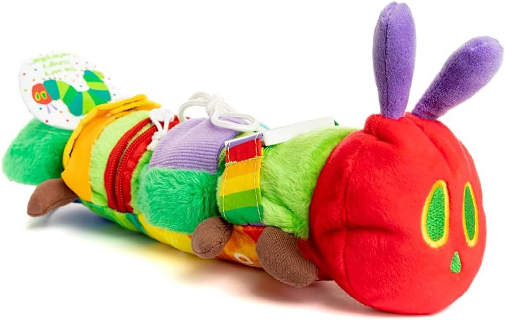 KIDS PREFERRED World of Eric Carle The Very Hungry Caterpillar Learn to Dress Activity Toy Small | Amazon (US)