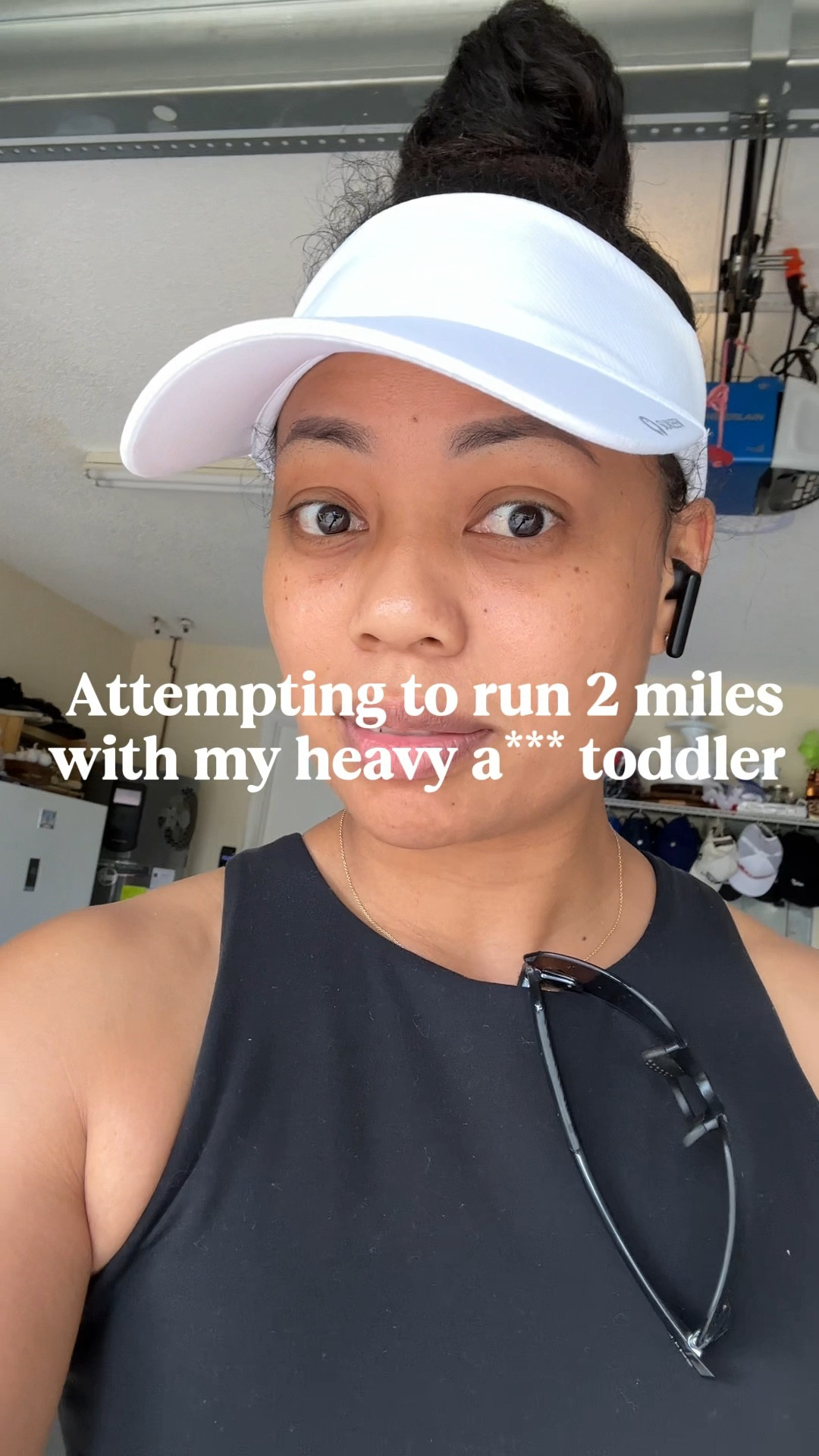 Phew!!!! Running with this toddler 🫠 but my outfit was comfortable during this run! #fitness #activewear 

#LTKActive #LTKFindsUnder50