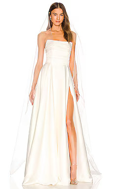 SAU LEE x REVOLVE Heidi Gown in White from Revolve.com | Revolve Clothing (Global)