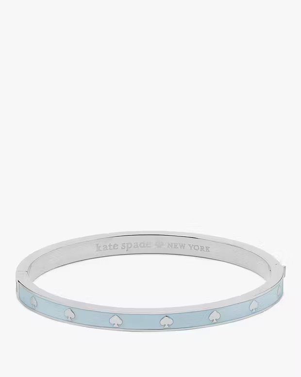Spot The Spade Enamel Hinged Bangle | Kate Spade Outlet