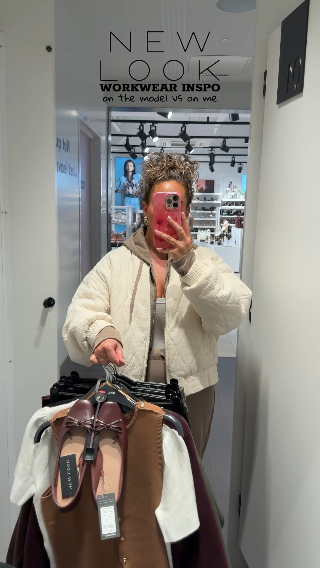 NEW LOOK ON THE MODEL VS ON ME - WORKWEAR INSPO 💼👏🏼✨

I’m a UK SIZE 10, 5ft4 and I’m wearing the following sizes;
Size 10 in everything but the cream knit with gold buttons is a size 12.
The khaki knitted jumper is a medium for an oversized fit
Jeans are a 10 regular length 

Workwear outfit UK, office wear, teacher outfit, tailored trousers, cardigan, knitwear, chocolate brown, burgundy, khaki, jeans, pinstripe, satin skirt, new look

#LTKjeans #LTKautumn #LTKworkwear