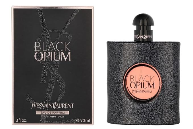 Yves Saint Laurent Eau De Parfum Spray for Women, Black Opium, 3 Ounce | Amazon (US)