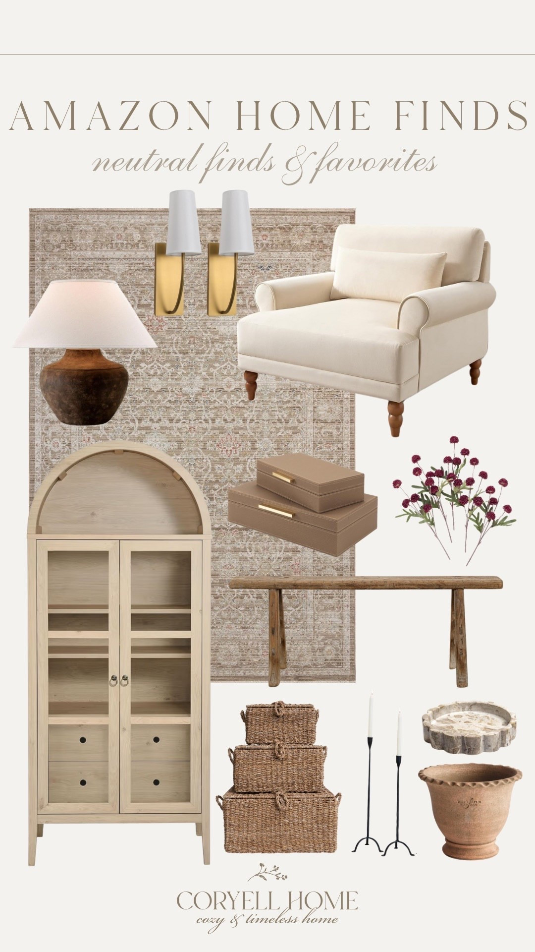 Neutral Amazon finds and favorites! Affordable decor, furniture, lighting, and some beautiful seasonal touches! 

#LTKHome #LTKStyleTip