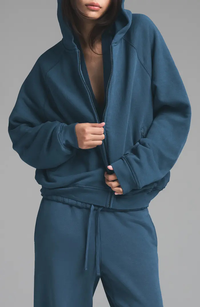 SKIMS Relaxed French Terry Zip Hoodie | Nordstrom | Nordstrom