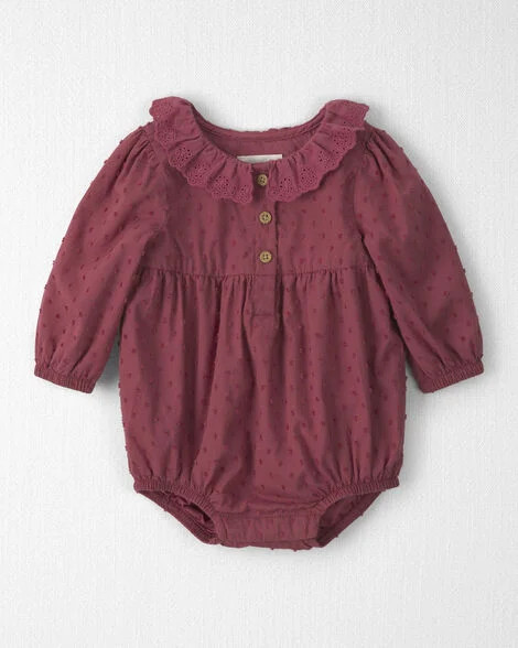 Baby Girl Organic Cotton Prairie Bubble - Little Planet | Carter's | Carter's Inc