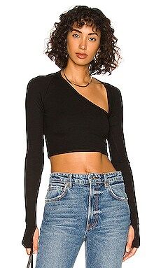 ALIX NYC Stratton Crop Top in Black from Revolve.com | Revolve Clothing (Global)