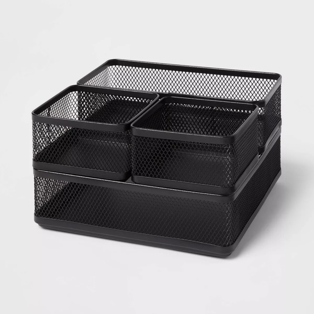 Mesh desk Organizer Black - Brightroom™ | Target