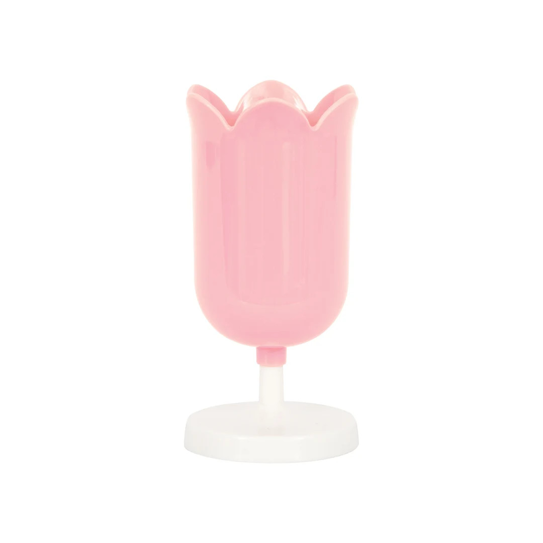 Pink Tulip Plastic Flower Party Cup 1ct - Etsy | Etsy (US)