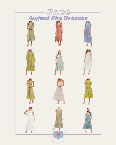 If you’re shopping for a spring outfit, Easter outfit, or country concern outfit, check out my favorite dresses from August Sky!

#LTKstyletip #LTKfindsunder50 #LTKSeasonal