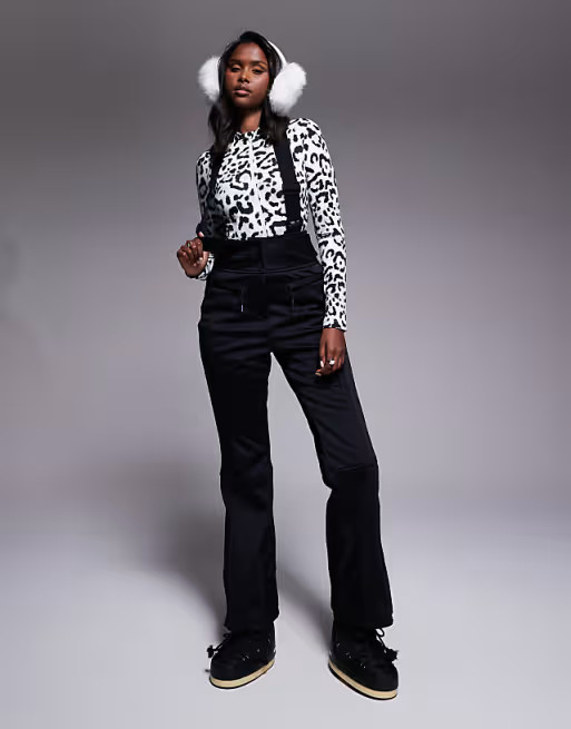 ASOS 4505 – Ski – Wasserabweisende, ausgestellte Softshell-Skihose in Schwarz | ASOS (Global)