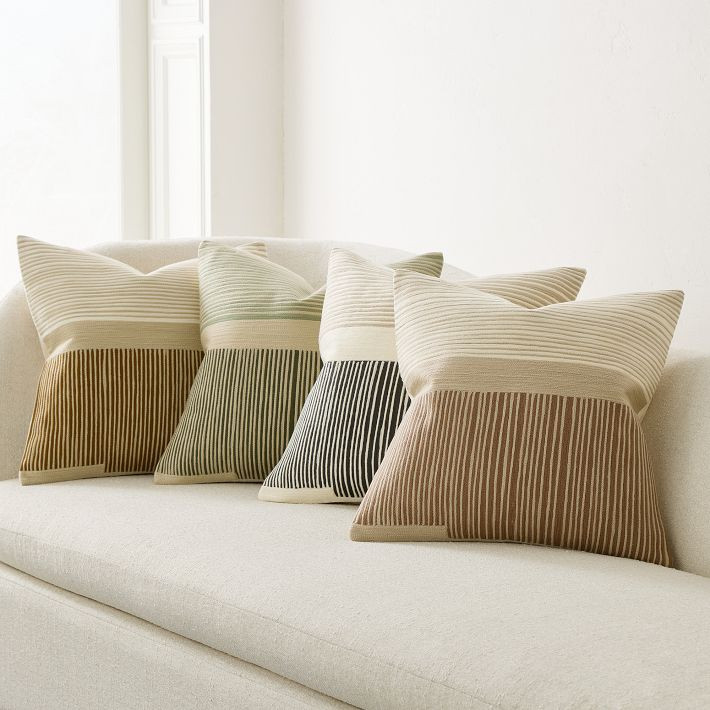 Crewel Durban Pillow Cover | West Elm (US)
