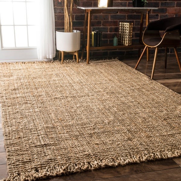 nuLOOM Handmade Eco Natural Fiber Chunky Loop Jute Rug (8'6 x 11'6) | Bed Bath & Beyond