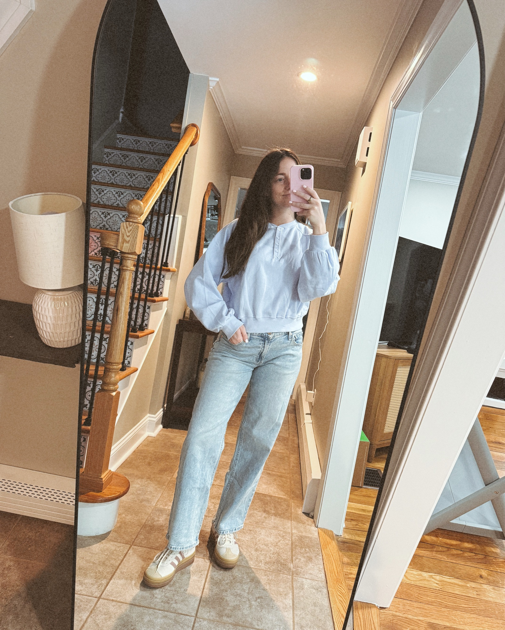 Old navy sale haul!! 
Wearing size M in everything but the striped tops 
Jeans - sized up a size 

#LTKFindsUnder100 #LTKSaleAlert #LTKFindsUnder50