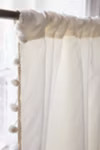 Blackout Pompom Curtain | Urban Outfitters (US and RoW)