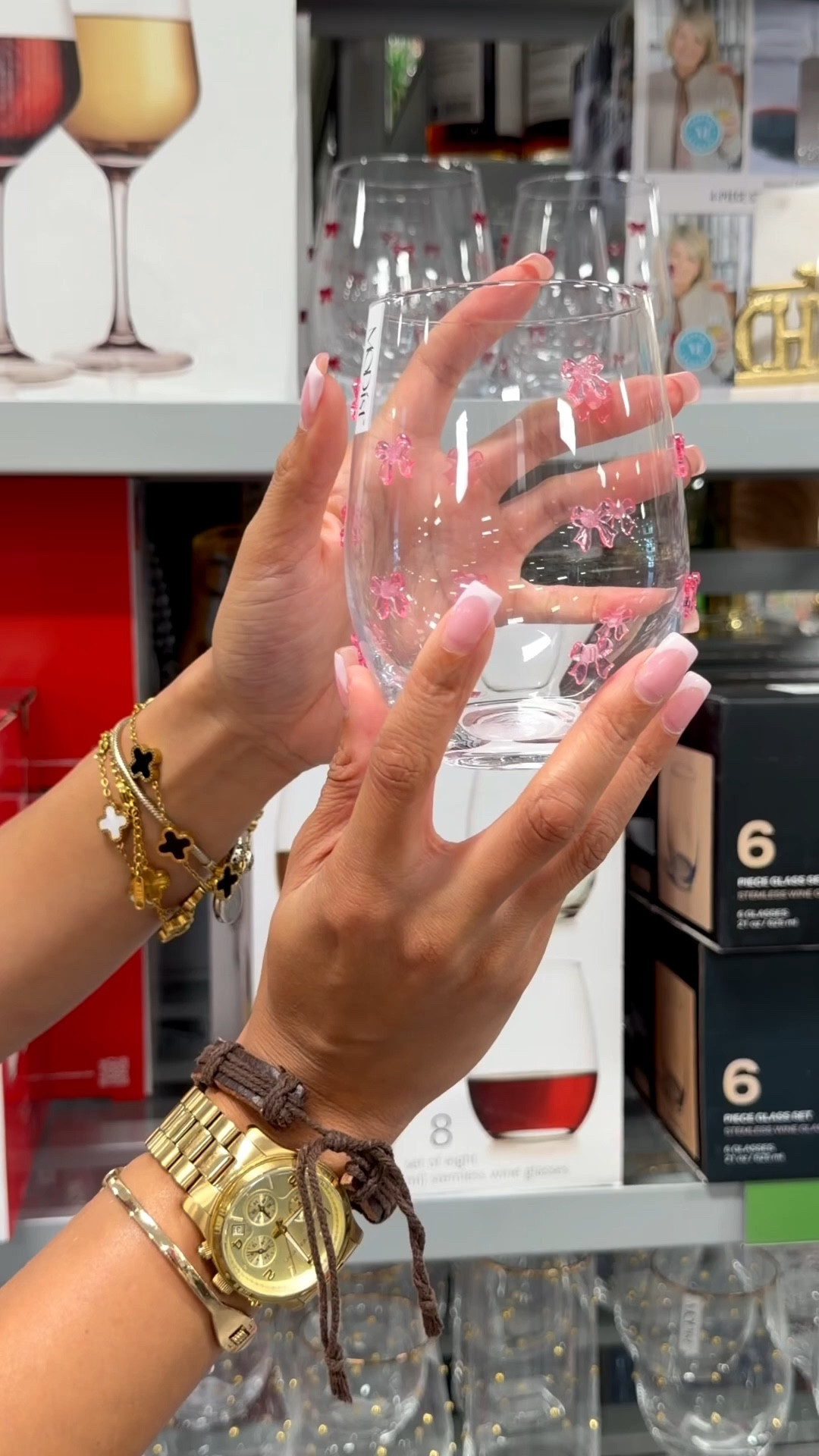 I walked in for one thing and walked out with a whole personality. 🎀✨ These bow and tulip glasses are officially my new favorite way to drink water or wine, let’s be real. 🥂

Which one are you picking? The bows 🎀 or the tulips 🌷? 

Tell me in the comments! 👇🏽

#HomeFinds #CoquetteAesthetic #SpringDecor #ShopWithMe #BudgetDecor 

#LTKHome #LTKstorytime #LTKvlog