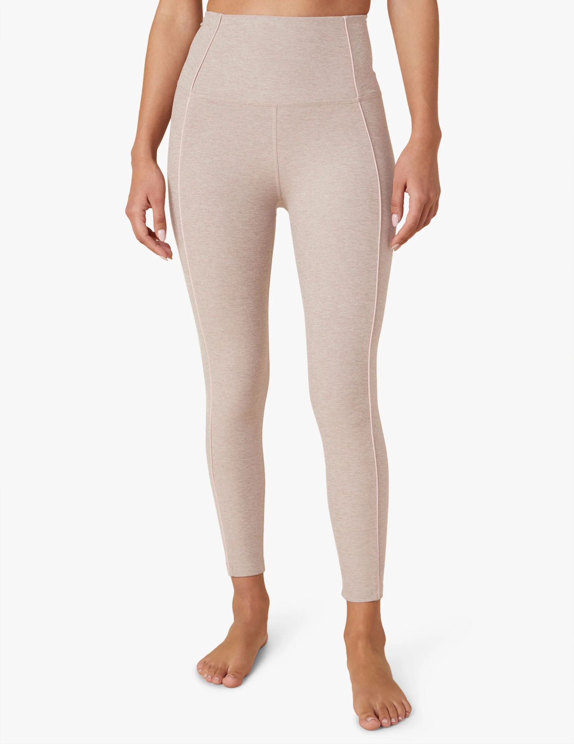 Spacedye Pipe Up High Waisted Midi Legging | Beyond Yoga | Beyond Yoga