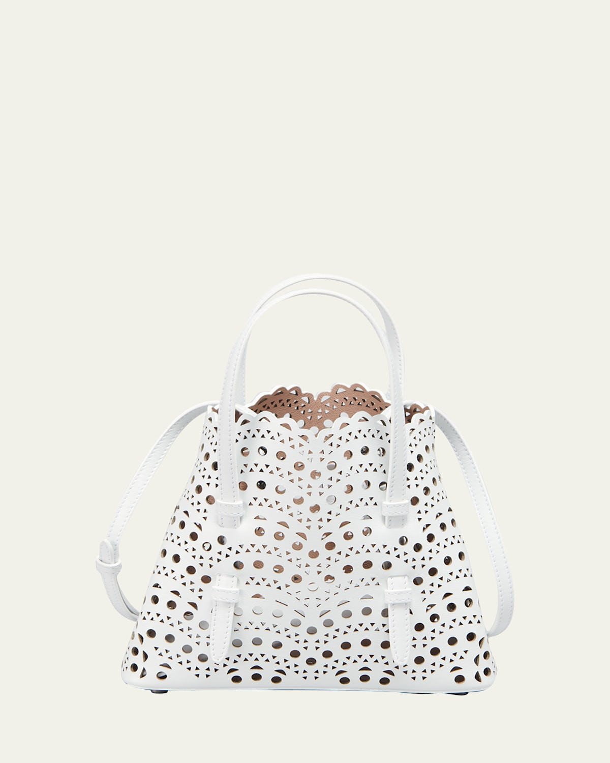 Mina 20 Tote Bag in Vienne Wave Perforated Leather | Bergdorf Goodman