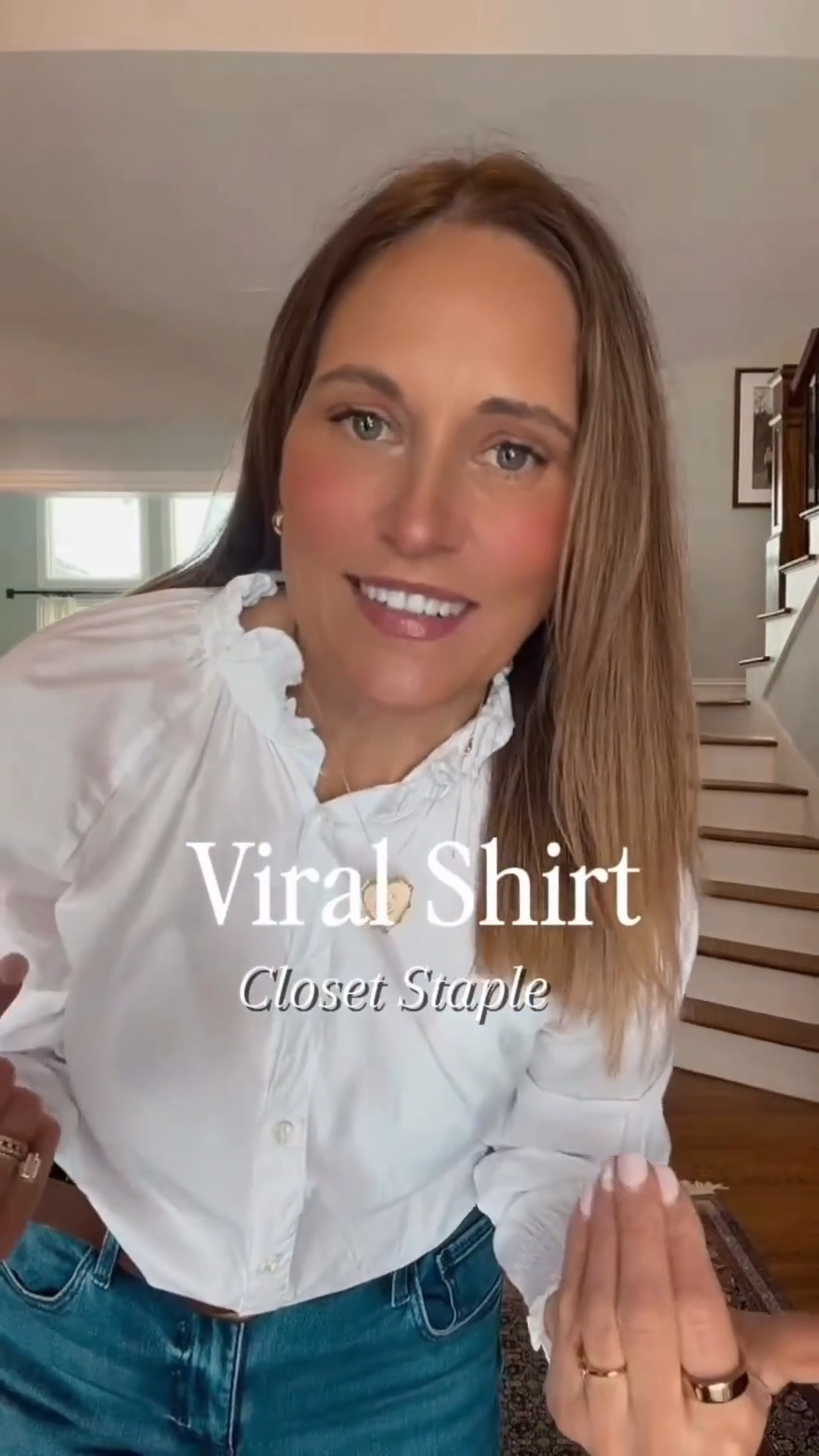 The viral shirt is finally back in stock. It is one of those pieces everyone has been loving for good reason. Grab your size now before it sells out again.

#LTKOver40 #LTKMidsize #LTKSeasonal