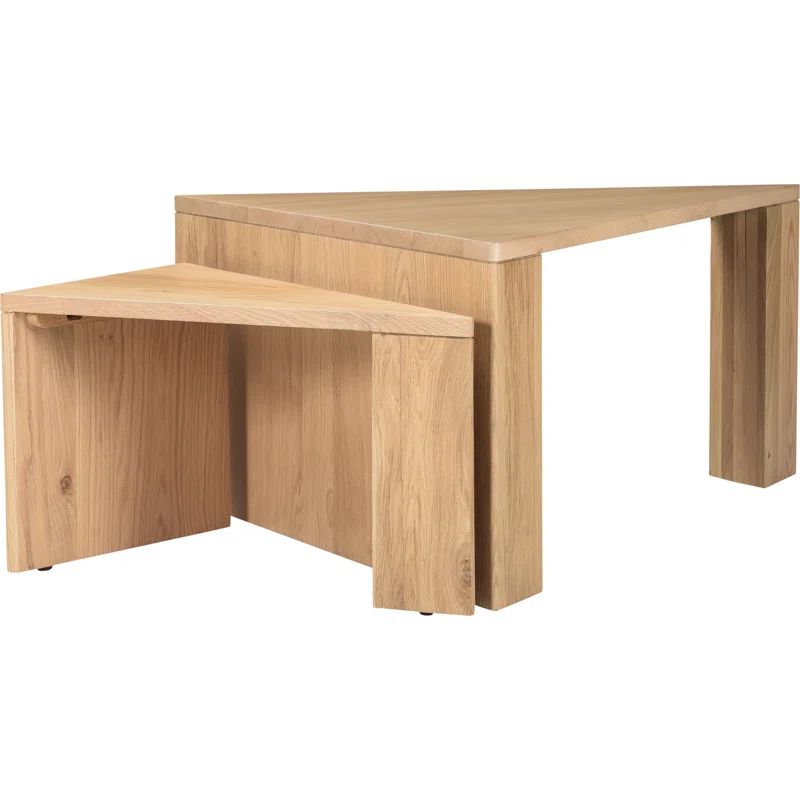 Daire Solid Wood Nesting Coffee Table | Wayfair North America
