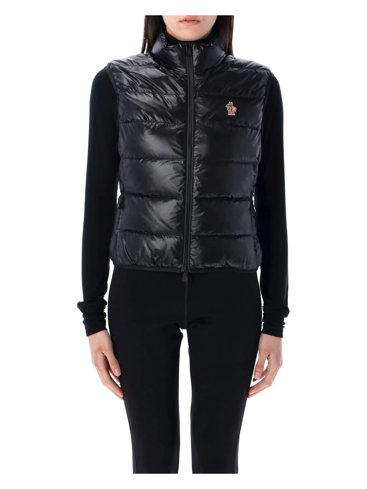 Moncler Grenoble Women's Vest in Black | Size Large | 25P8G00004829H7 Color 999 | LOZURI