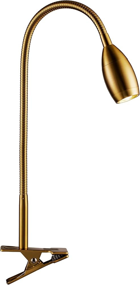 O'Bright Lumos - Versatile Clip-on Lamp: Zoomable Spotlight, Dimmable LED, Flexible Gooseneck, 40... | Amazon (US)