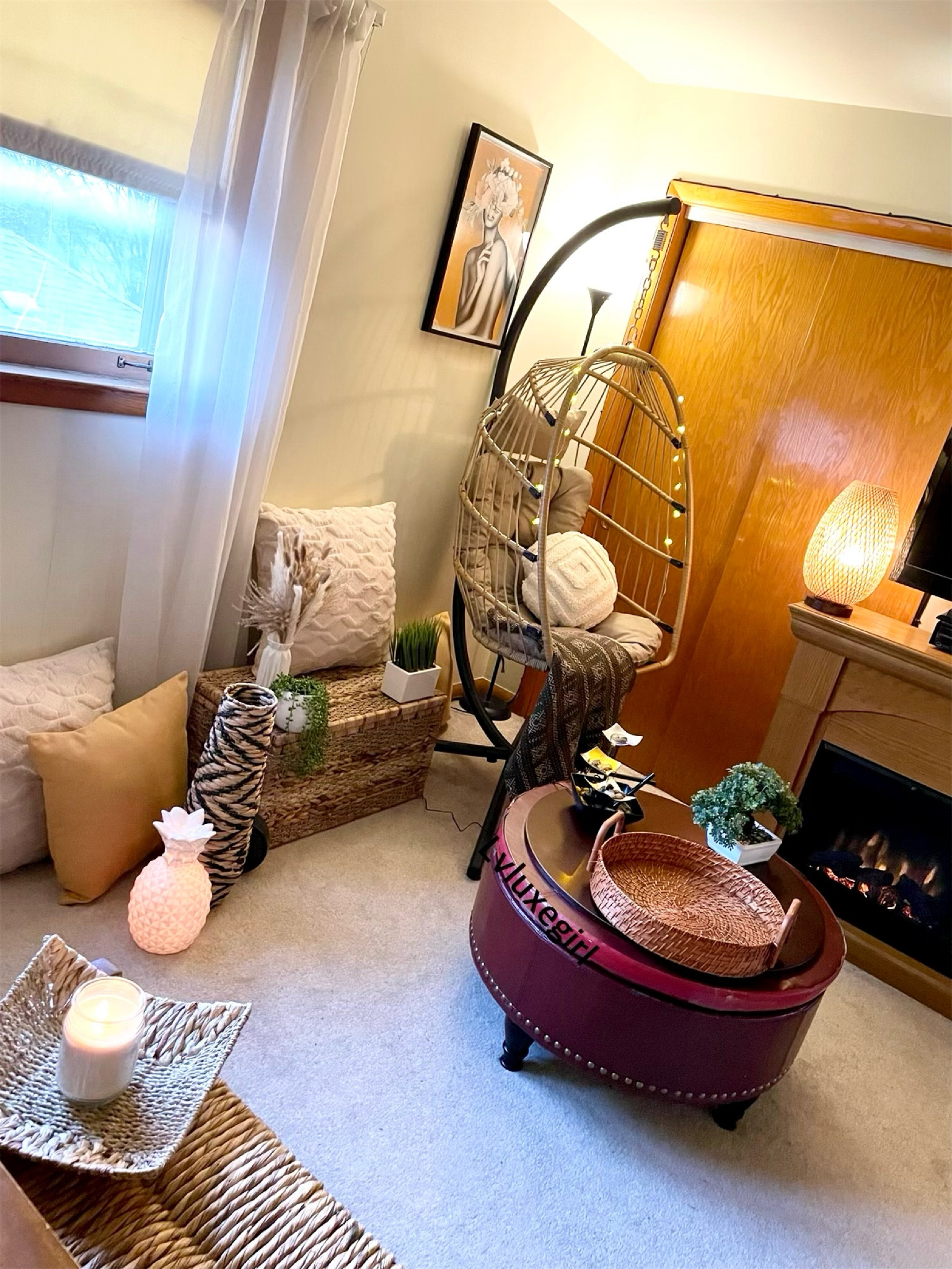 Egg Chair #eggchair #boho #bohemianstyle #bohemian #bohemiandecor #rattan indoor #waterfountain #masterbedroom #bedroomdecor #relaxingbedroom #lvluxegirl #youtube

#LTKSale #LTKhome #LTKFind