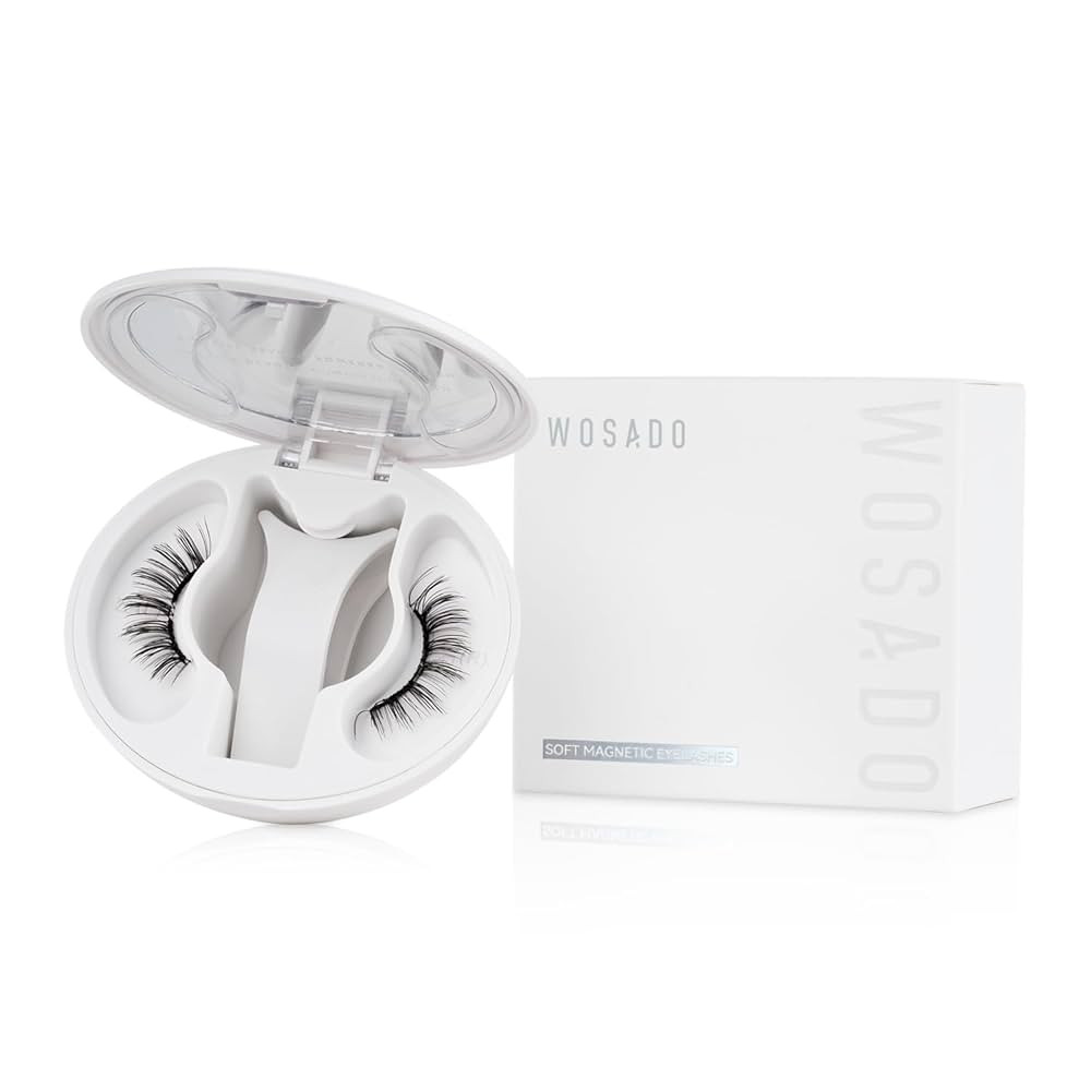 Magnetic Eyelashes with Applicator Kit, No.17 Ice Black, Reusable Magnetic Lashes without Eyeline... | Amazon (US)