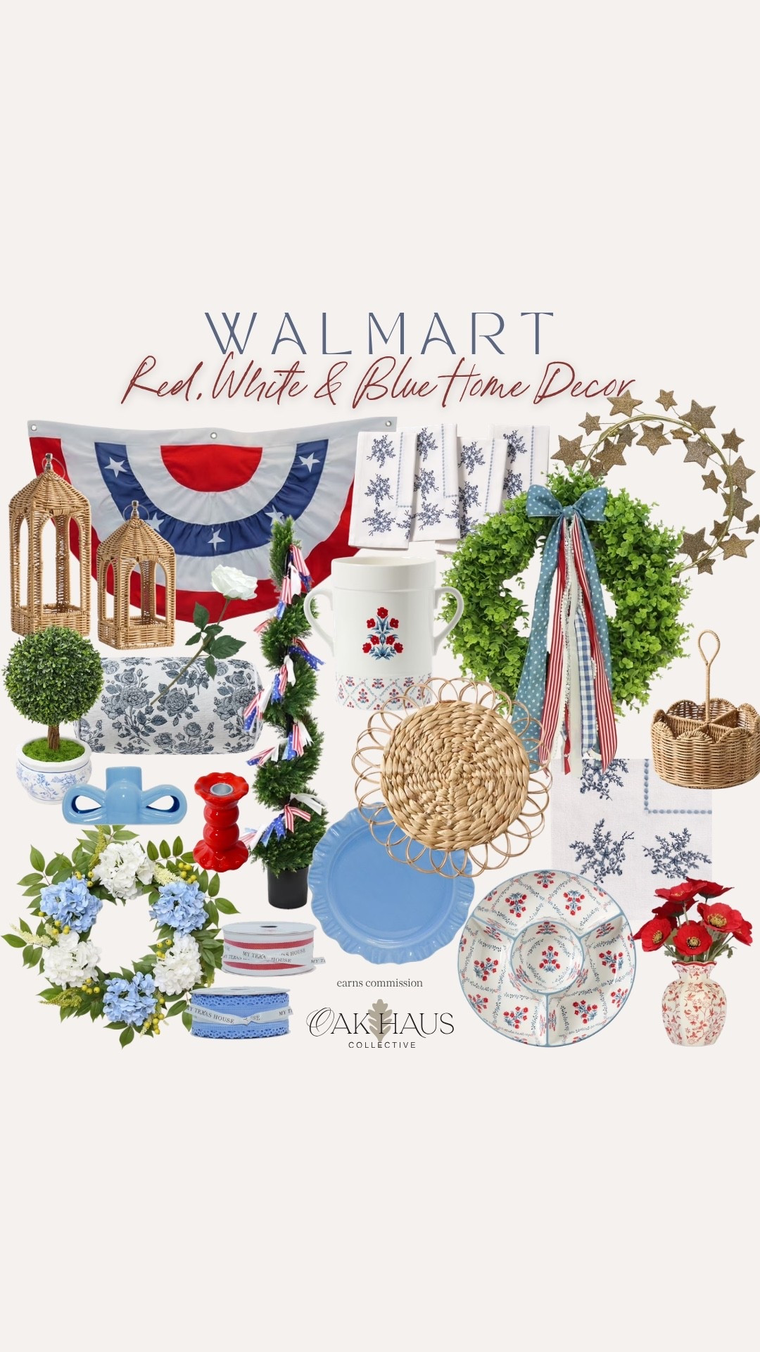 Pottery Barn vibes on a Walmart budget? Yes please! Get ready for a red, white and blue summer with these gorgeous finds from Walmart! 

4th of July decor, summer hosting, patriotic decor, outdoor hosting, 4th of July outdoor decorations

#LTKmomlife #LTKHome