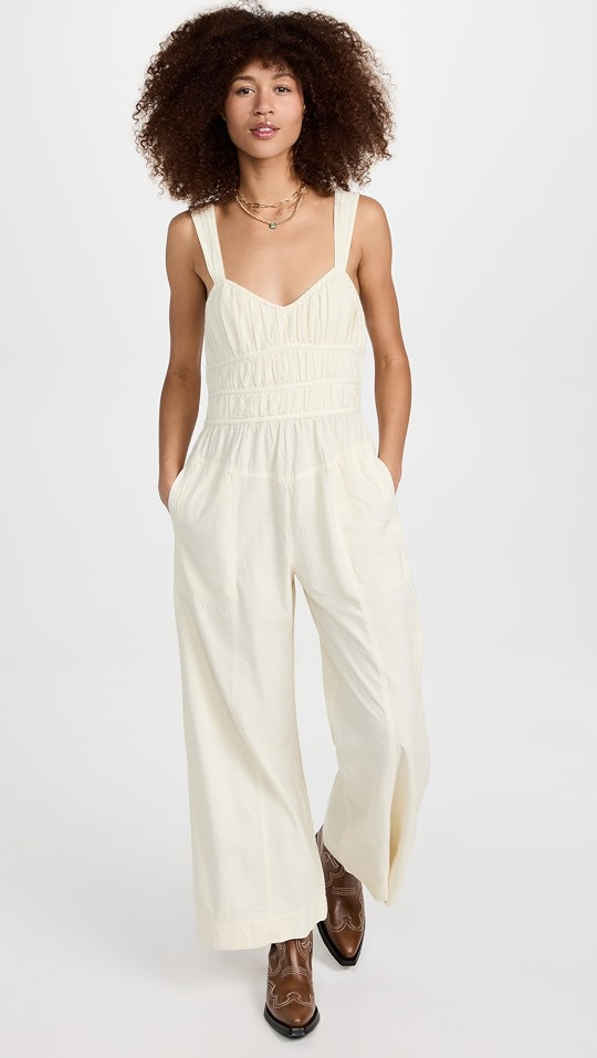 Free People After All Ruched Jumpsuit | SHOPBOP | Shopbop