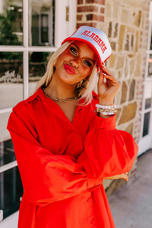 Alabama Embroidered Trucker Hat | Impressions Online Boutique