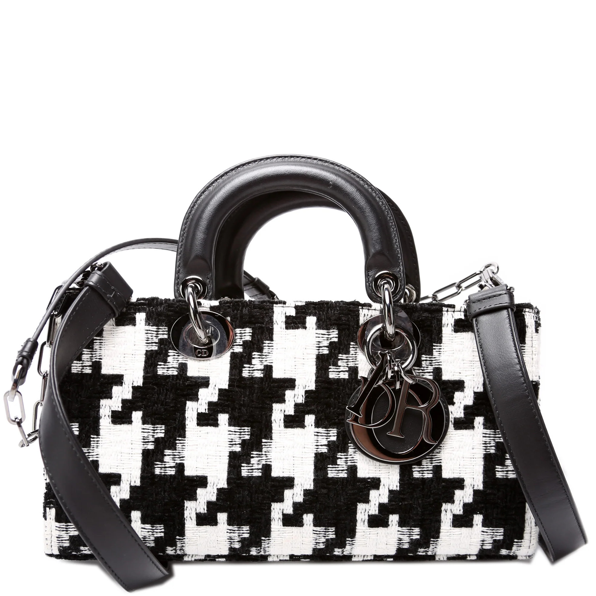 Lady D-Joy Houndstooth | Keeks Designer Handbags