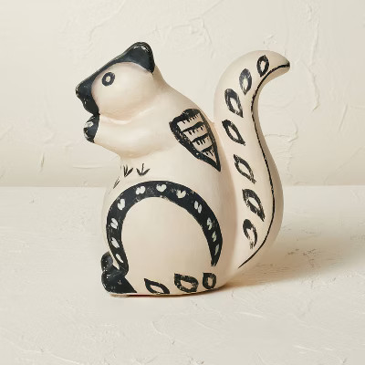 7" x 6" Terracotta Squirrel Figurine Beige - Opalhouse™ designed with Jungalow™ | Target
