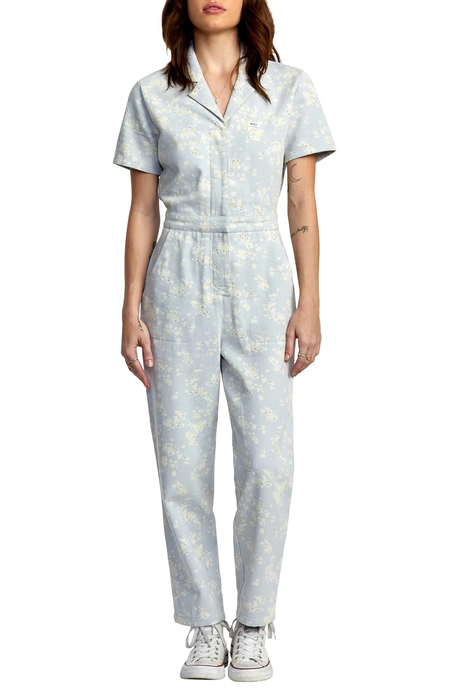 Nightshift Floral Utility Jumpsuit | Nordstrom