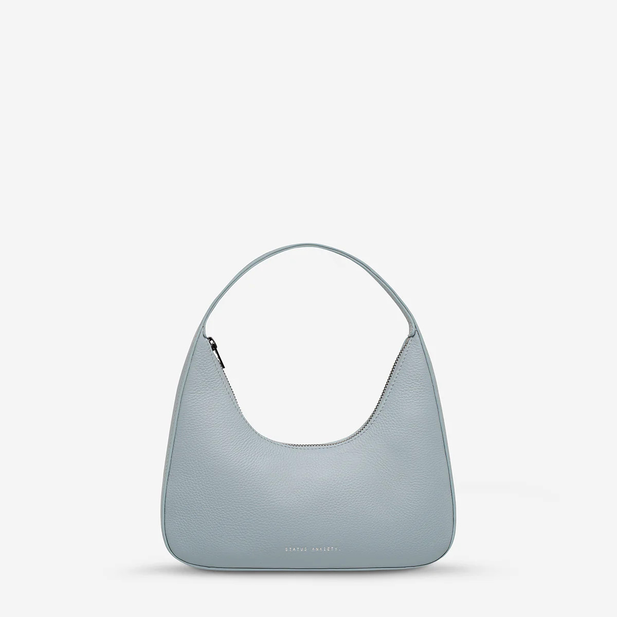 Aurora Women's Powder Blue Leather Bag | Status Anxiety® | Status Anxiety 