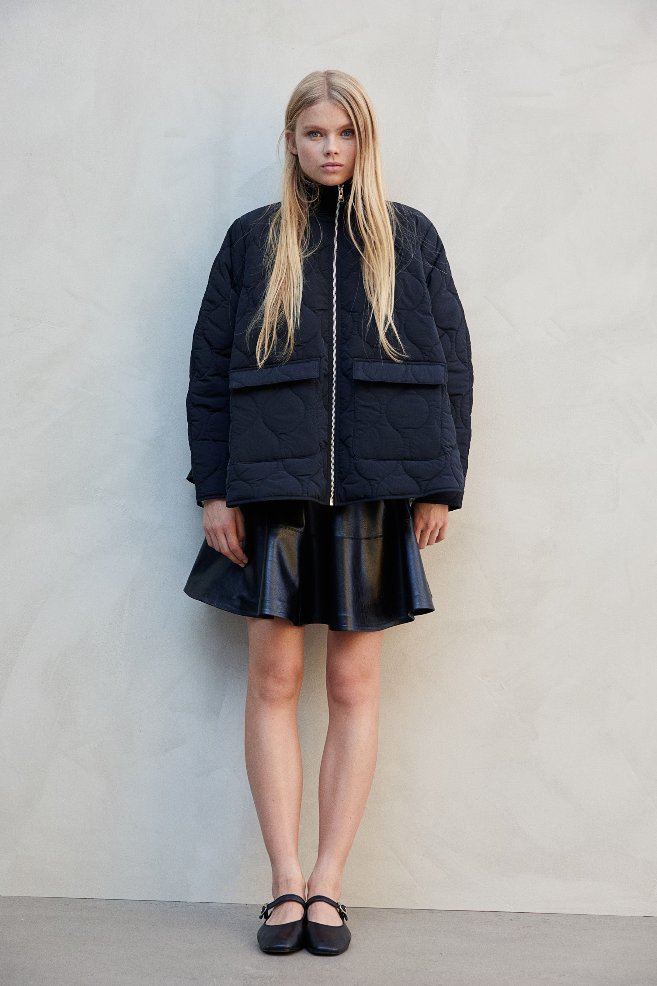 Oversized Quilted Jacket | H&M (US + CA)