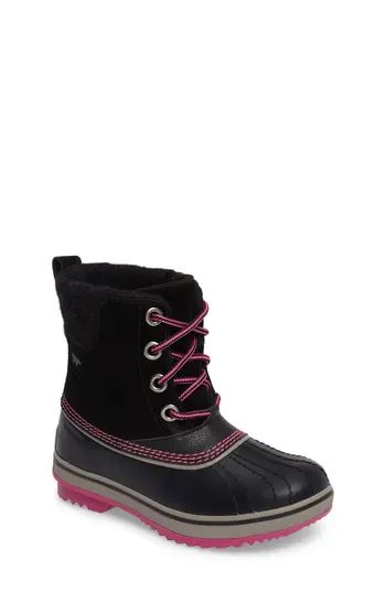 Girl's Sorel 'Slimpack Ii' Waterproof Boot, Size 5 M - Black | Nordstrom