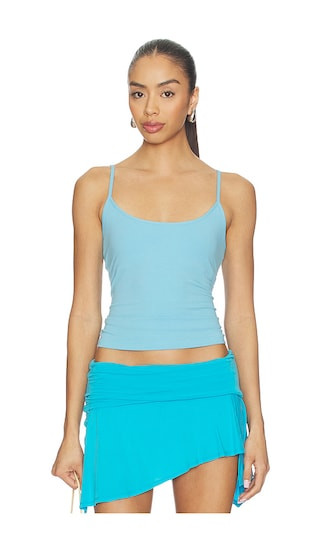 SKIMS Cotton Jersey Cami in Blue. - size M | Revolve Clothing (Global)