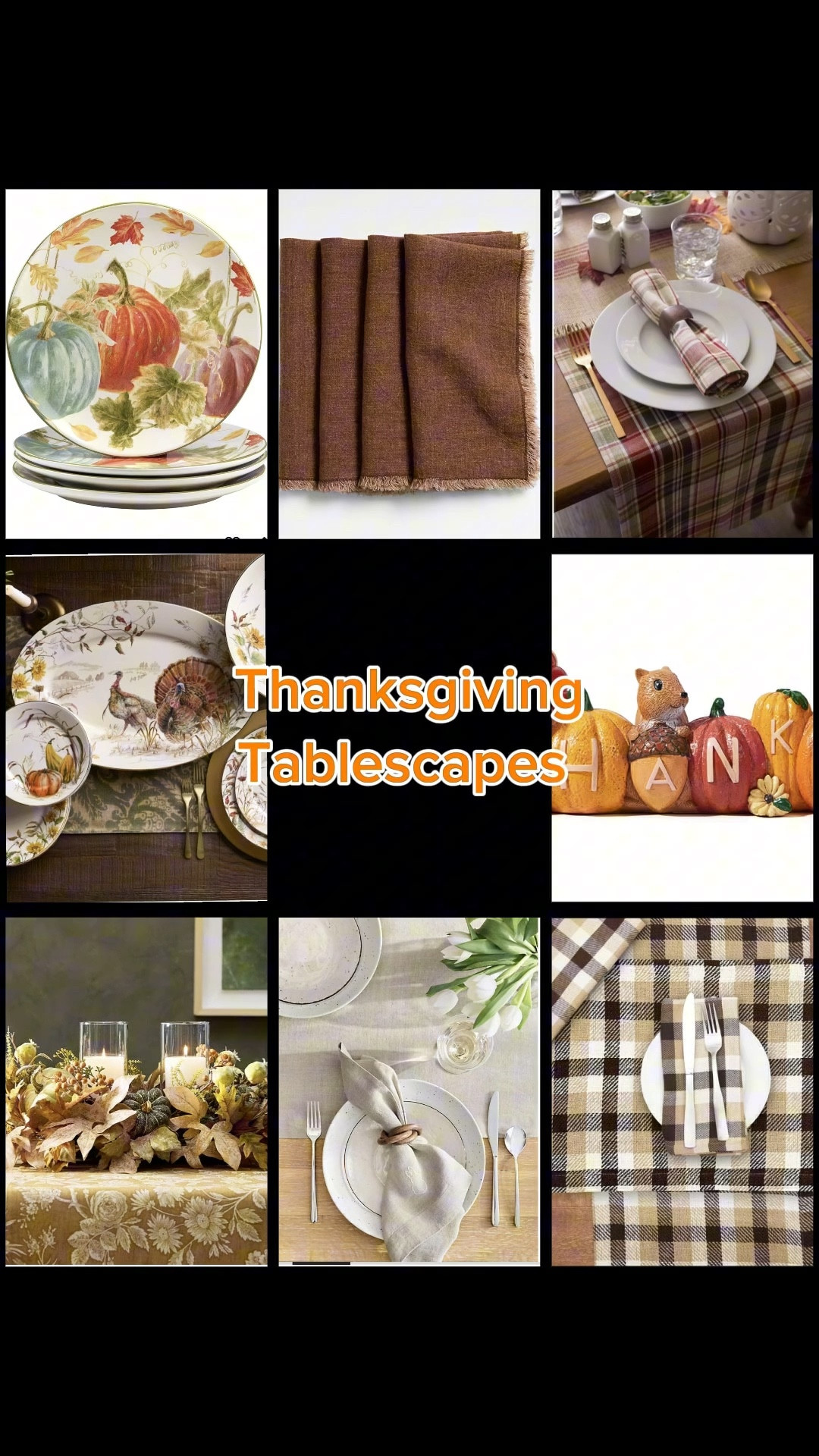 Does your Thanksgiving Table need a refresh??? These styles embrace with color and practicality.  

#LTKHoliday #LTKHome #LTKOver40