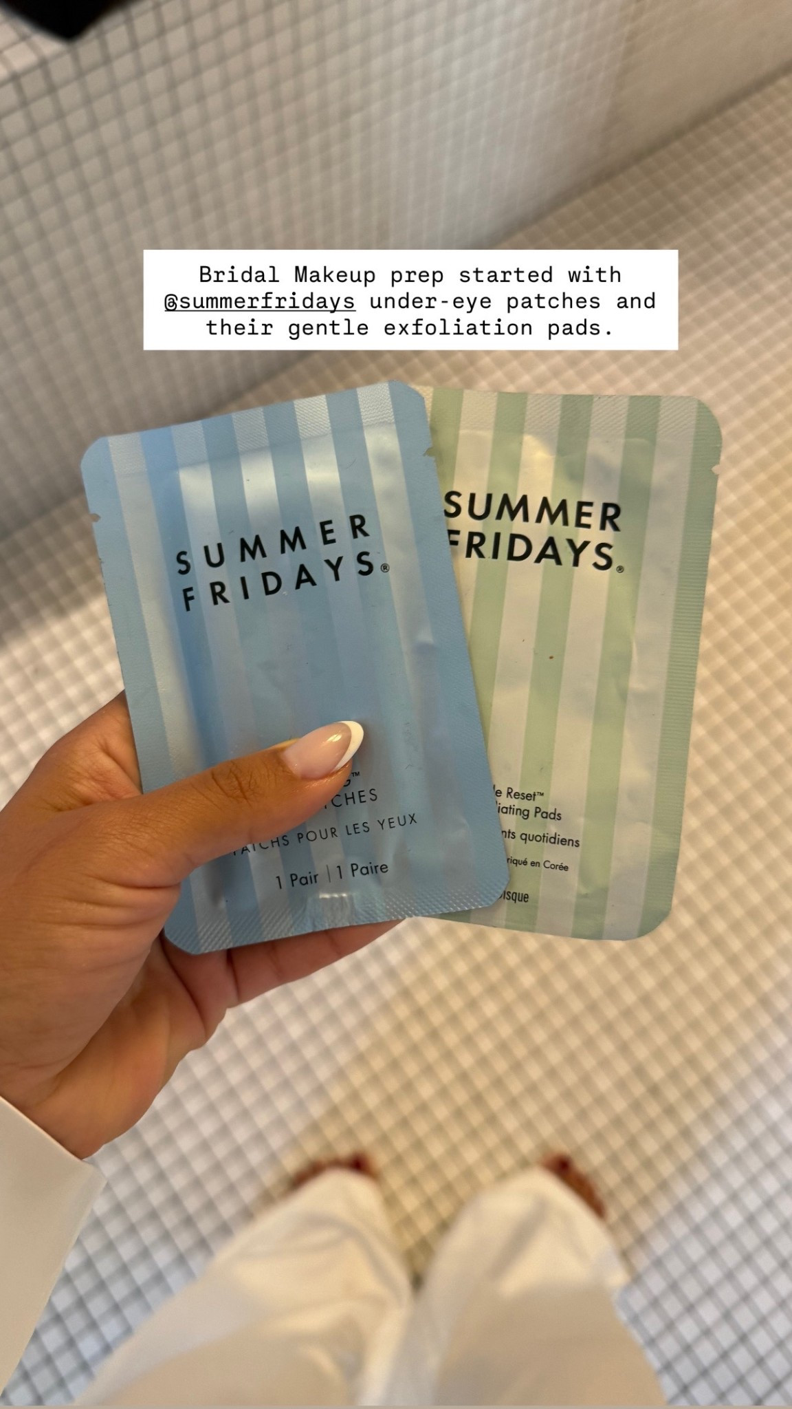 Wedding morning makeup prep essentials 🤍
Linked my summer Friday favs that I used to de-puff, exfoliate, and get that soft bridal glow.
Shop my under-eye patches, exfoliator + more on LTK ✨