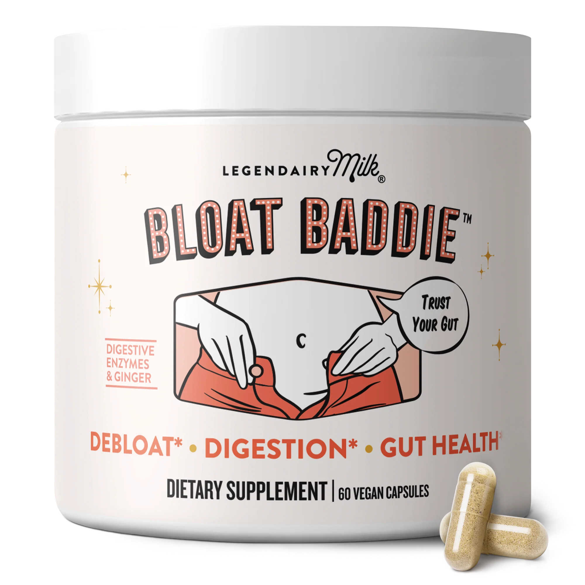 Bloat Baddie™ Digestive Enzymes & Probiotics for Women | Legendairy Milk