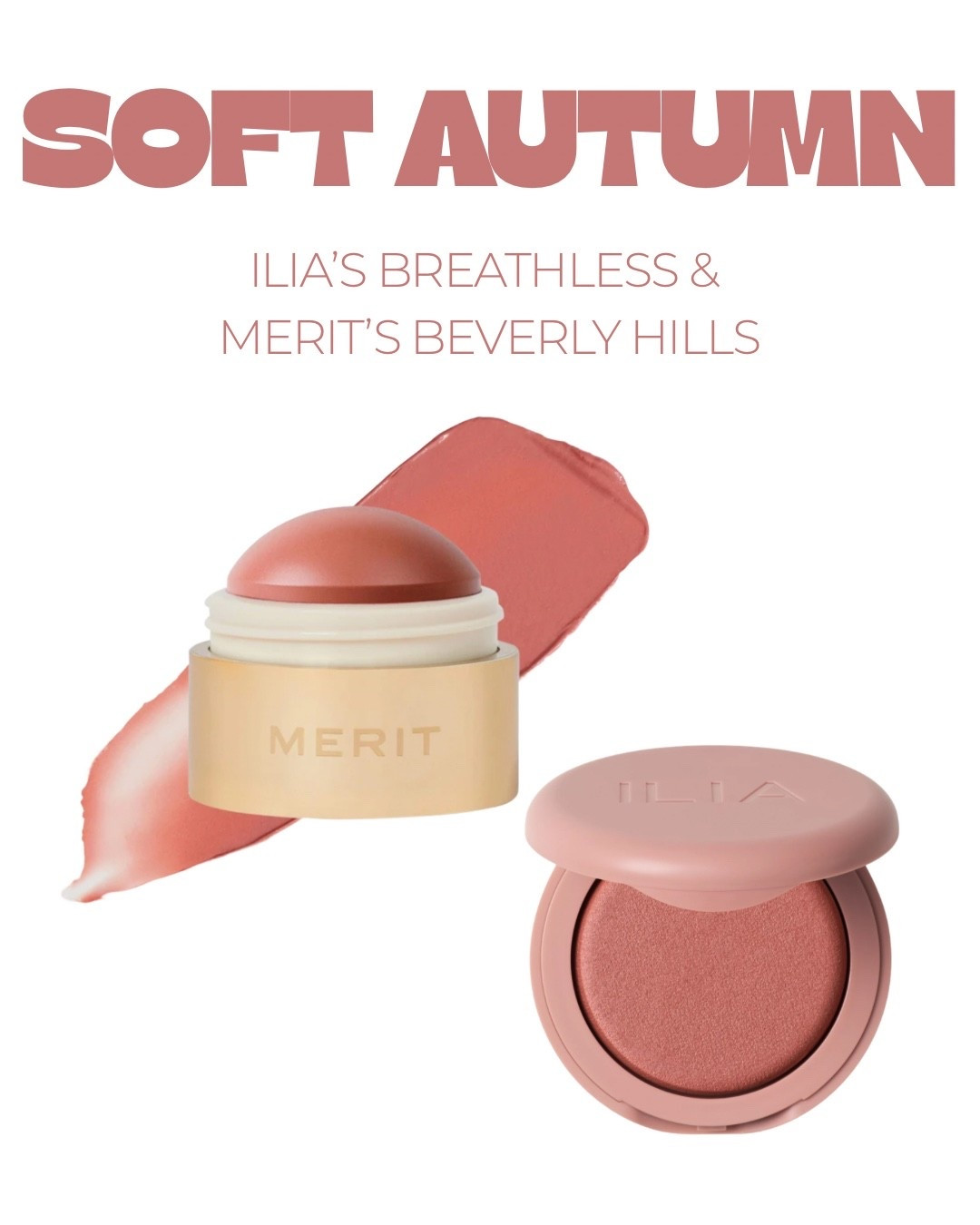 Soft autumn blush